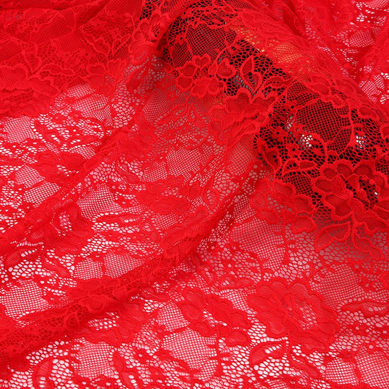Lace Fabric Nylon Warp Knit for Women's Wear Wholesale Supplier 15